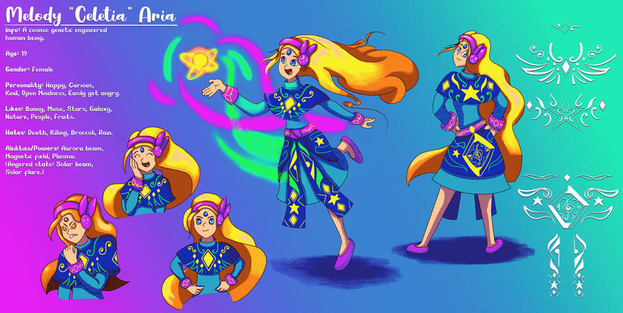 Melody Aria Character Sheet