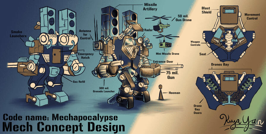 Mechapocalypse Design